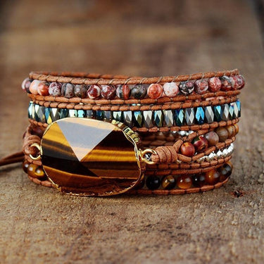 Confident Eye Boho Wrap Bracelet-Your Soul Place